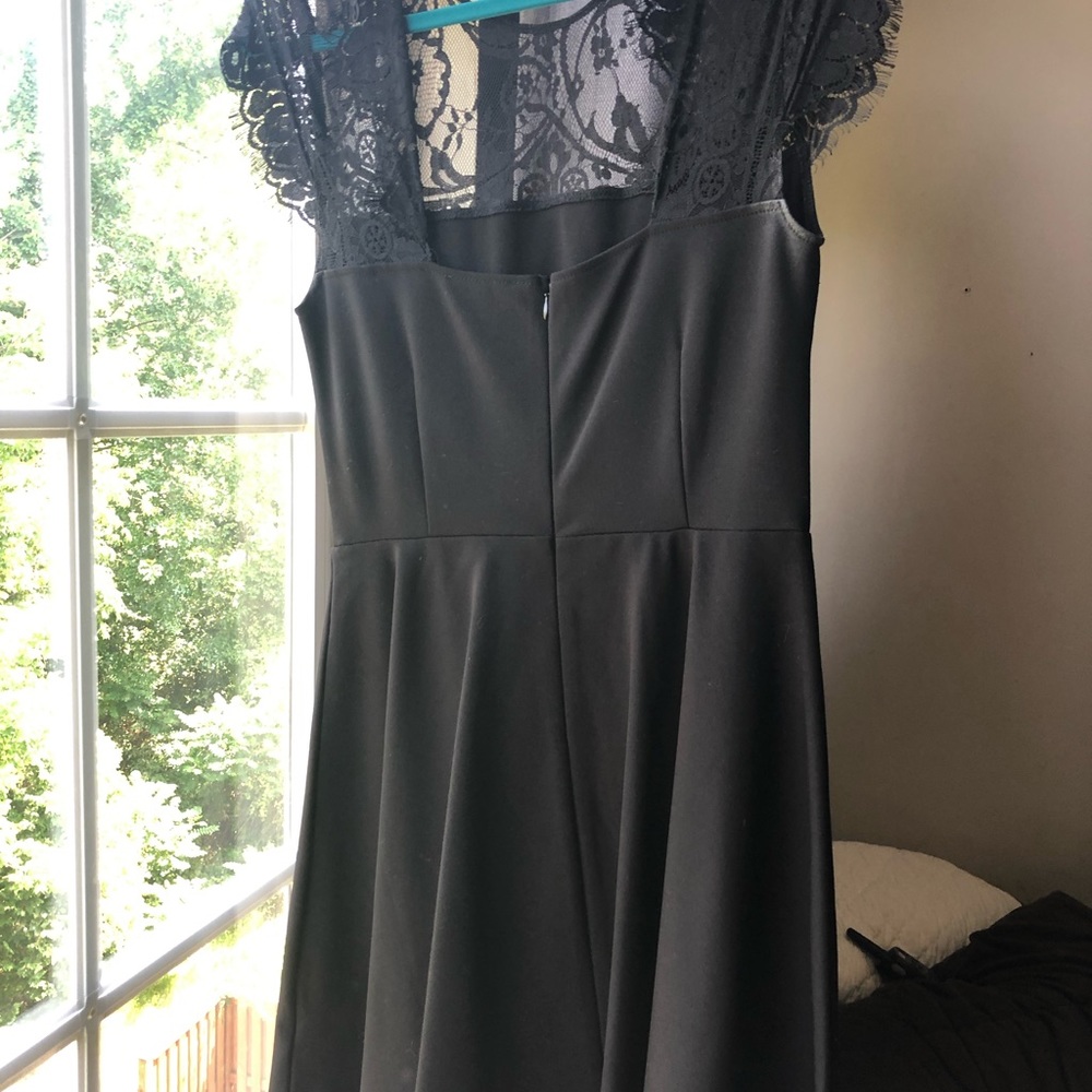Bb Dakota black lace dress size 8 worn once!